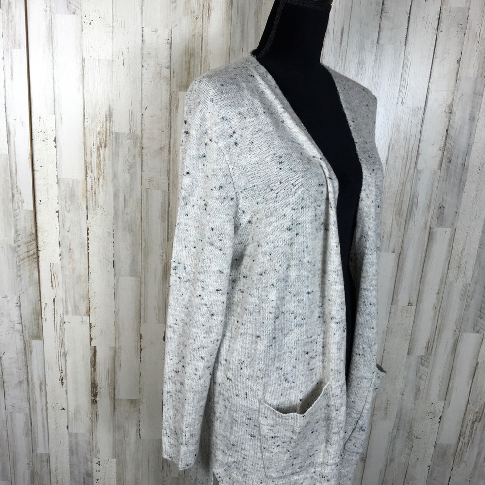 Madewell Donegal Kent Cardigan Sweater Gray NWT M - Picture 6 of 9